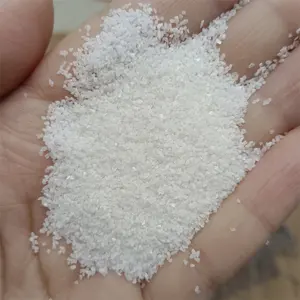 Pure White Silica Sand For Playground Outdoor Ivory Color Beach Landscaping Snow White Sand