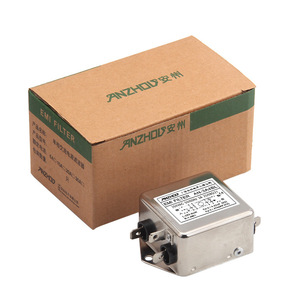Filtro EMI Anzhou AN-3A4BL 3A, Filtro de Ruido de Modo Común para Línea de Alimentación CA - Product Image 1