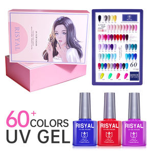 Nail Art Set 60 Color Design Manicure Ste Uv Gel Nail Polish Factory UV/LED Matte Top Coat Gel Polish Nails Supplies - Product Image 2