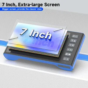 Caméra d'endoscopie industrielle T23, double objectif 8 mm, écran 7 pouces, caméra d'inspection de tuyaux, caméra boroscope 1080P, 5 m, étanche IP67 - Product Image 5