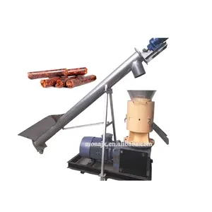Máquina de fabricación de pellets de paja de aserrín de madera de combustible de biomasa, máquina granuladora de madera, precio