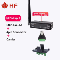 Los dispositivos de red inalámbrica más pequeños de la función RJ45 RS485 de Modbus TPC IP a servidor serial de WiFi, los más pequeños, los más pequeños de la red