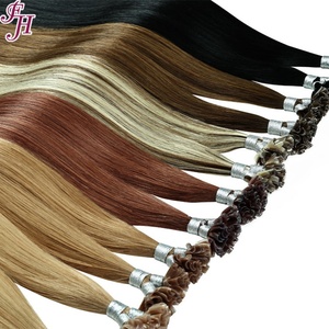 Extensiones de Cabello Ruso al por Mayor FH, Extensiones de Cabello con Punta en U, Extensiones de Cabello con Queratina, 100% Cabello Humano - Product Image 1