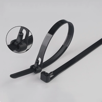 Sac de 100 attaches-câbles en nylon réutilisables, colorées et multifonctionnelles, 8x200mm, 7,6*200mm, attaches-câbles libérables, longueur 8 pouces
