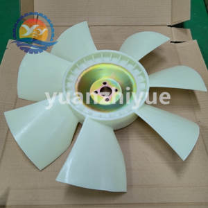 ใบพัดพัดลมระบายความร้อนเครื่องยนต์4BG1 7ใบมีด4รูสำหรับรถขุด <span class=keywords><strong>EX120</strong></span>-5ฮิตาชิ - Product Image 1