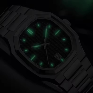 Fashion Design All <b>Black</b> 3d Wavy Dial Wristwatch Waterproof Uhren New Arrivals Men <b>Watches</b> Quartz Movement <b>Watch</b> - Product Image 4
