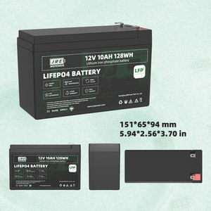 סוללת גיבוי ניידת להתאמה אישית לאחסון אנרגיה לתאורת רחוב סולארית, JREPower JszE-LF15-5ME UPS 12.8V 10Ah LiFePO4 במצב חצי מוצק. - Product Image 3