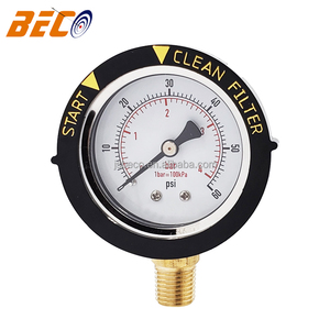 Beco Bộ Lọc Cát hồ bơi 2inch không thấm nước Bộ lọc bắt đầu và làm sạch bộ lọc áp suất PSI gắn dưới Bộ Lọc Hồ Bơi áp kế - Product Image 1