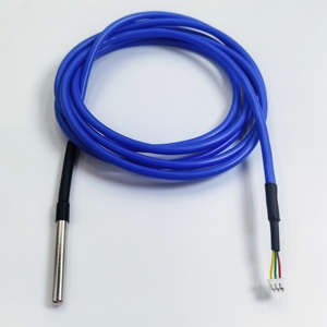 Özel DS18B20 Sıcaklık Sensörü Sıcaklık Probu Paslanmaz Çelik Paket Kablolu Su Geçirmez Dijital Termostat Sensör Kablosu - Product Image 2