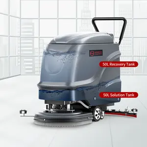YZ-X2 làm sạch máy nhỏ gọn điện thương mại tay đẩy sàn Scrubber