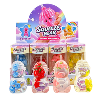 Jouets Squishy en Gros Grand Format Vaseline Viral Fruit, Jouets Squishy Pomme Fraise Banane, Jouets Squishy Anti-Stress avec Boîte