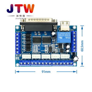 Carte d'interface de pilote de moteur pas à pas CNC 5 axes JTW Mach3 avec isolation par optocoupleur - Product Image 4
