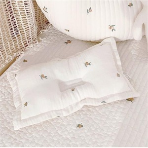 <span class=keywords><strong>Oreiller</strong></span> pour tout-petit, <span class=keywords><strong>oreiller</strong></span> carré en coton double couche, doux et respirant, <span class=keywords><strong>oreiller</strong></span> brodé en coton pour bébé de 0 à 2 ans - Product Image 6