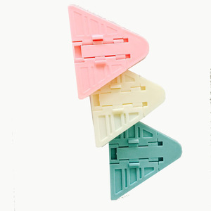 Cerradura de puerta corredera y ventana de seguridad para niños, <span class=keywords><strong>bloqueador</strong></span> de ventana a prueba de bebés, cerradura segura de plástico para gabinetes - Product Image 5