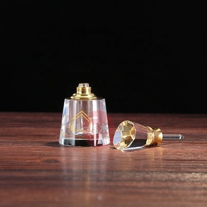 Botellas de perfume de cristal hechas a medida fábrica de aceite esencial Attar bonito mini inteligente económico único - Product Image 3