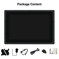 Waveshare 10.1 inç LCD(B) kapasitif ekran IPS ekran 1280x800 için koruyucu kabuk ile ahududu pi 3/4