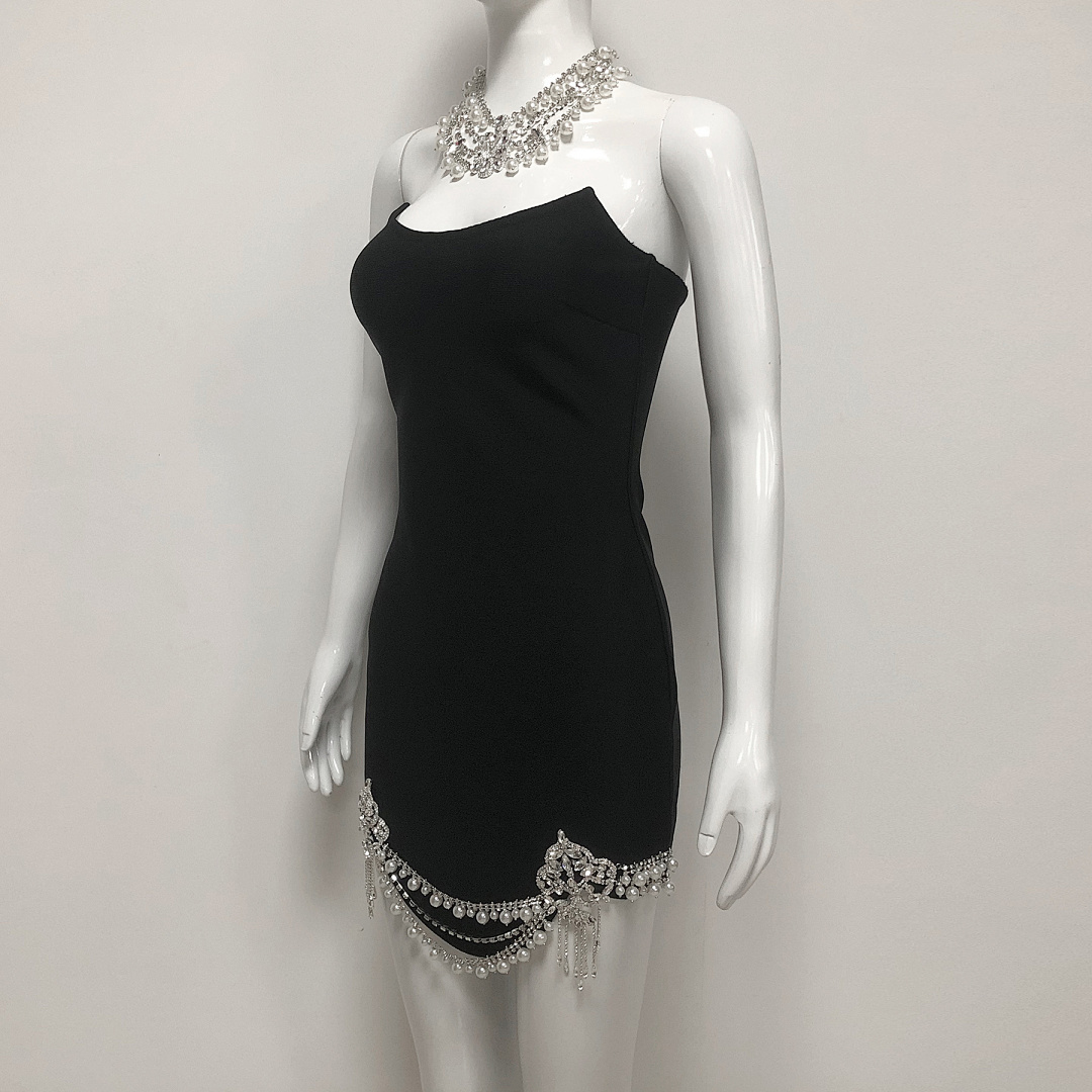 lace red mini dress Bebe Women's Sweetheart Bustier Lace Dress main image 0