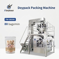 Machine d'emballage de sachets préformés pour lait en poudre et farine, avec alimentateur à vis, qualité export Finalwe
