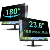 2-weg anti-spionage privacy screen filter anti-blauw licht anti-reflectie scherm beschermer voor HP 23.8 inch 16:9 desktop monitor