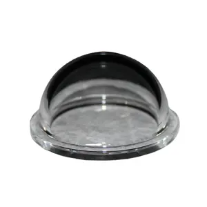 Optical Glass Fused Silica Dome with Flange for Protecting Camera