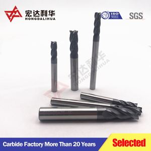 Fresa de carburo CNC de 65 HRC para procesamiento de aluminio - Product Image 4