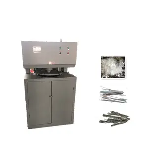 fiberglass Concrete pp fibrillated microfiber chop machine plastic fabric fibre cutting cutter machine