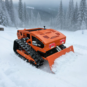 Débroussailleuse intelligente télécommandée compacte avec poignée télescopique, moteur diesel 2 temps, pour désherbage et broyage du sol - Stock usine - Product Image 3