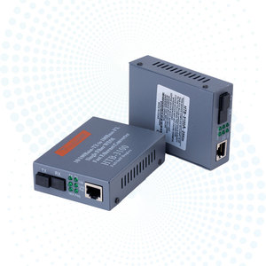 Convertidor de Medios Ópticos de Fibra Única Monomodo con Puerto SC, 1310nm-TX, 1550nm-TX HTB-3100AB 25KM <span class=keywords><strong>AB</strong></span> 10/100Mbps - Product Image 2