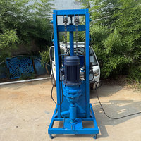 Machine de forage hydraulique portable à moteur diesel très vendue pour le forage de puits d'eau