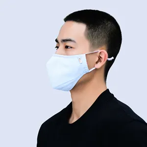 CE 2845 verstellbare wieder verwendbare wasch bare nicht medizinische nicht ventil ierte Gesichts maske elastische Ohr schlaufen mit Gurtzclip-Gesichts maske
