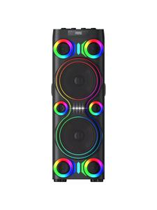 Bkk Đôi 8 Inch Cao-Điện DJ Karaoke 260W Màu Xanh Răng Loa Chuyên Nghiệp Siêu Loa Siêu Trầm Với Trường Hợp Bằng Gỗ - Product Image 2