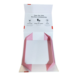 Caja de Cartón Reciclable Personalizada para Maquillaje y Cosméticos, Caja de Regalo Magnética Plegable con Relieve y Laminado Mate - Product Image 5