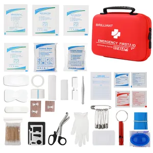Emergency First-aid Medical Kit Bag Fist Aid Kit Box For Home Office Vehicle Camping Hiking And Sports EVA Bag