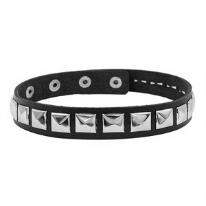 Collar de Cadena de Bambú con Piedras Naturales de Cobre, Estilo Punk Gótico Harajuku, Moda Europea y Americana, Estilo Soft Sister - Product Image 1