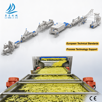 Productielijn voor frites, aardappelverwerkingslijn, complete fritesmachine, industriële turnkey aardappellijn