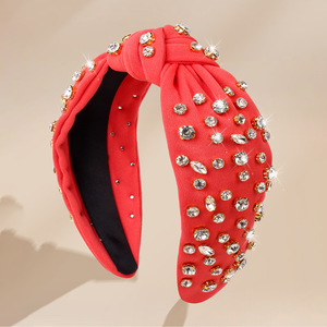 Diadema con Pedrería Blanca Hua Liyu, Elegante Tocado de Novia para Mujer, Accesorio Estiloso para el Día a Día - Product Image 3