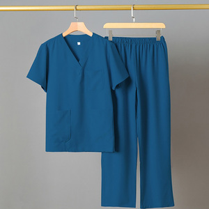 Uniformes Médicos de Alta Gama, Elásticos, con Tejido Dobby, Lavables a Mano, Unisex, Manga Larga/Corta, de Secado Rápido, para Quirófano y Estomatología - Product Image 1