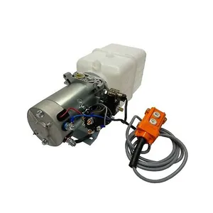 Paquete de energía hidráulica con motor DC/unidad de energía hidráulica/motor de bomba hidráulica de 12 voltios