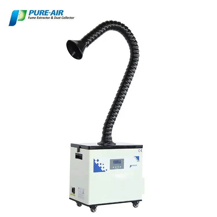 الهواء النقي الليزر Co2 آلة استخلاص الدخان فلتر الهواء مصغرة الدخان معدات تنظيف