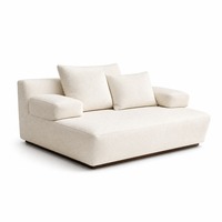 Canapé-lit en mousse compressée - Siège convertible extensible en tissu portable pour appartement et hôtel