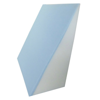 Coussin confortable en forme de Triangle, 1 pièce, coussin de pied et de jambe, mousse à mémoire de forme pliable, système de coussin inclinable pour la lecture