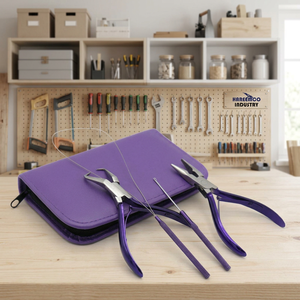 Juego de Herramientas Profesionales Ecológicas para Extensiones de Cabello de Marca Personalizada, Alicates con Aguja de Gancho, Modelo HI-1499 - Product Image 3