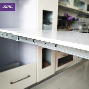 Thanh Trượt Ngăn Kéo Dài Chịu Lực Điều Chỉnh Được Đường Ray Tủ Gấp Gọn Thanh Trượt Đường Ray Nội Thất Phụ Kiện Kim Khí Nội Thất - Product Image 2