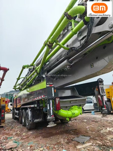 Gebruikte Scania Zoomlion Diesel Betonpomp Truck 2019 Model 67M Giek 180 M/h Efficiënte <span class=keywords><strong>Motor</strong></span> Kern Beton Pompen - Product Image 6