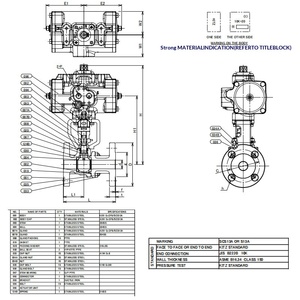 FA-10UTB Vanne à flotteur pneumatique à double action en acier inoxydable 304, raccord à bride DN15-DN200 pour eau, huile, gaz FA-10UTB - Product Image 4