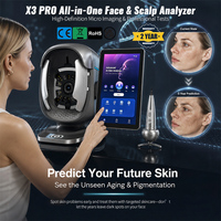 X3Pro AI Skin Image Analyzer OEM 36MP Multispectral Facial and Scalp Analyzer 8-Spectrum with RBX Technology for Beauty Salon CE