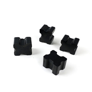 Front Coil Spring <b>Damping</b> Rubber 4Pc Set Black For Replace Repair Auto Shock <b>Absorber</b> Springs - Product Image 3