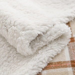 Tùy Chỉnh Thiết Kế Dày 50x60 Inch Sang Trọng Chủ Đề Chăn Mềm Sọc Sherpa Lông Cừu Ném Chăn Cho Mùa Đông Trang Trí Nội Thất - Product Image 6