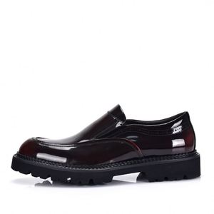 Nouveaux Mocassins en Cuir Véritable Brillant pour Hommes, Respirants, pour l'Automne, le Bureau, la Carrière, Imperméables, à Semelle Épaisse, Style Britannique, Décontractés - Product Image 3