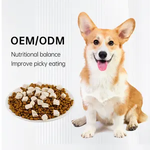 Kostenlose Proben beste Qualität bio-Trocknungsfutter für Hunde Massenware Großhandel natürliche gemischte Haustierfutter